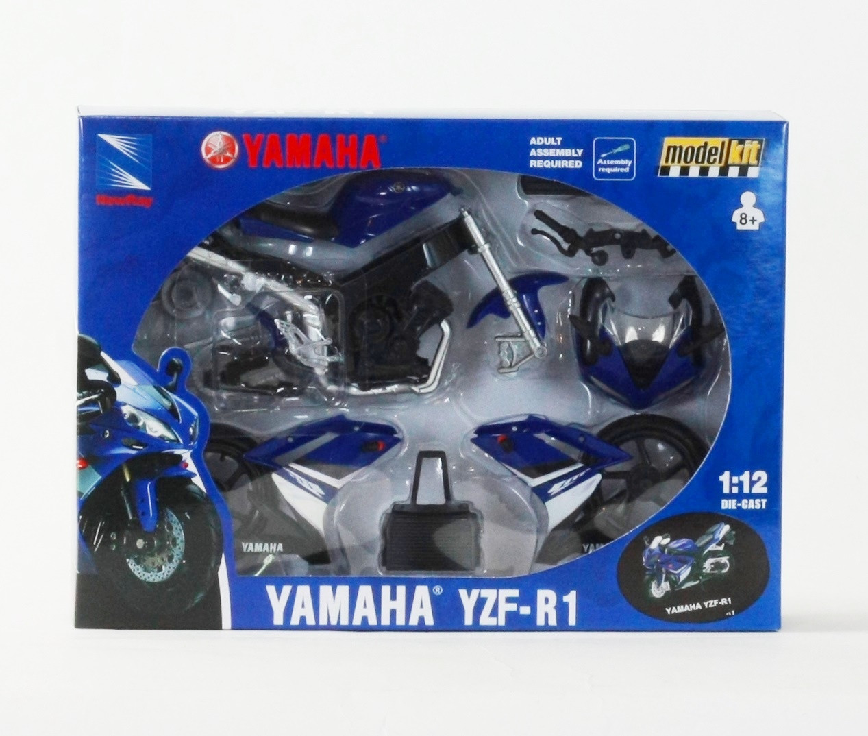 

Сборная модель Мотоцикл 1:12 YAMAHA YZF-R1 NEW RAY 43105