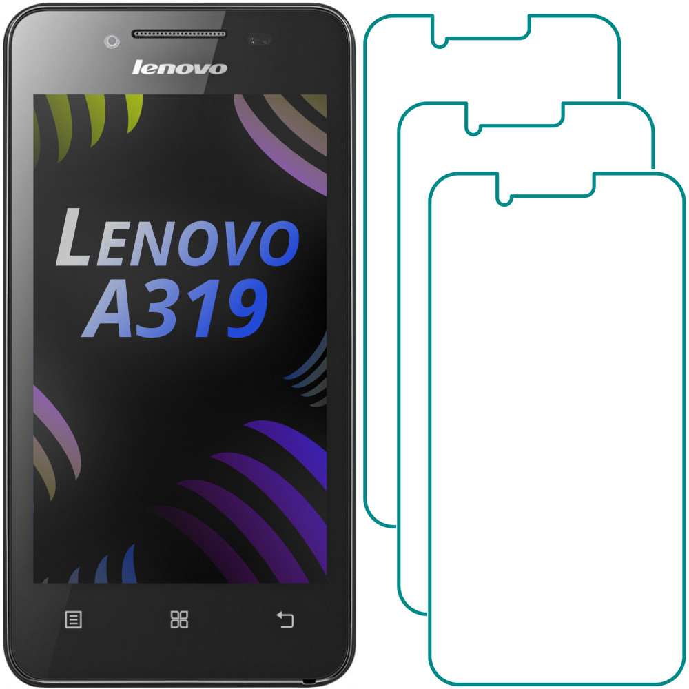 

Комплект Lenovo A319 Защитные Стекла (3 шт.) (Леново А319)