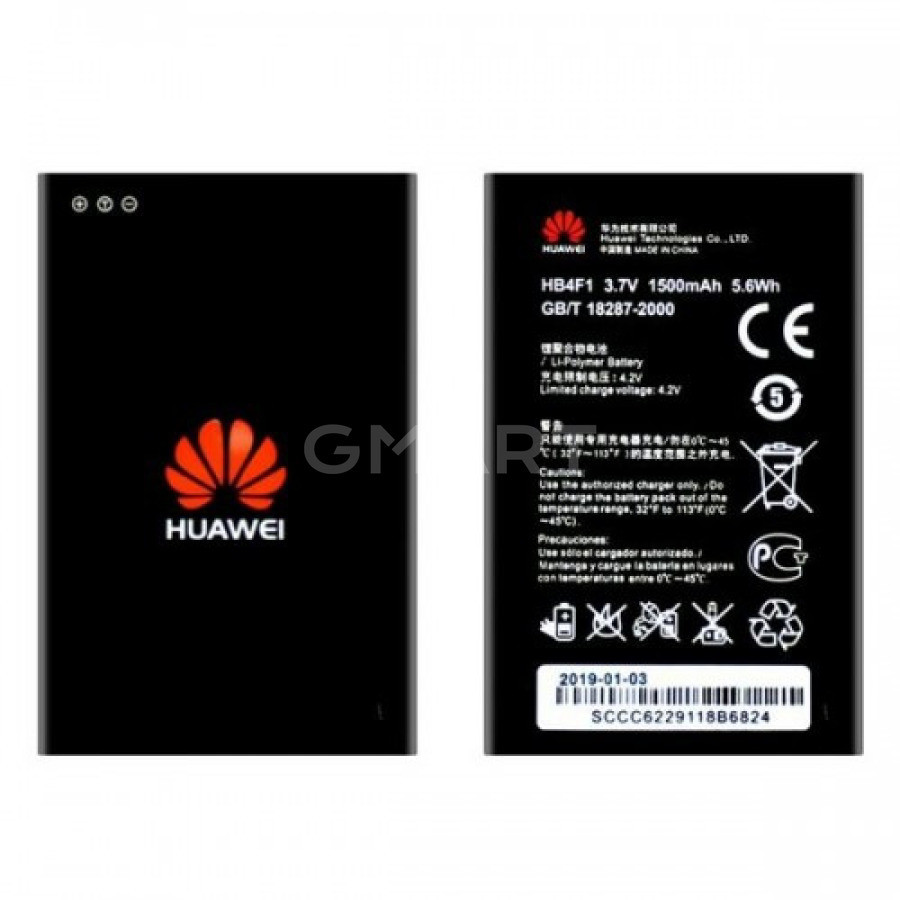 

Аккумулятор HB4F1 для Huawei E5830 (1500 mAh)