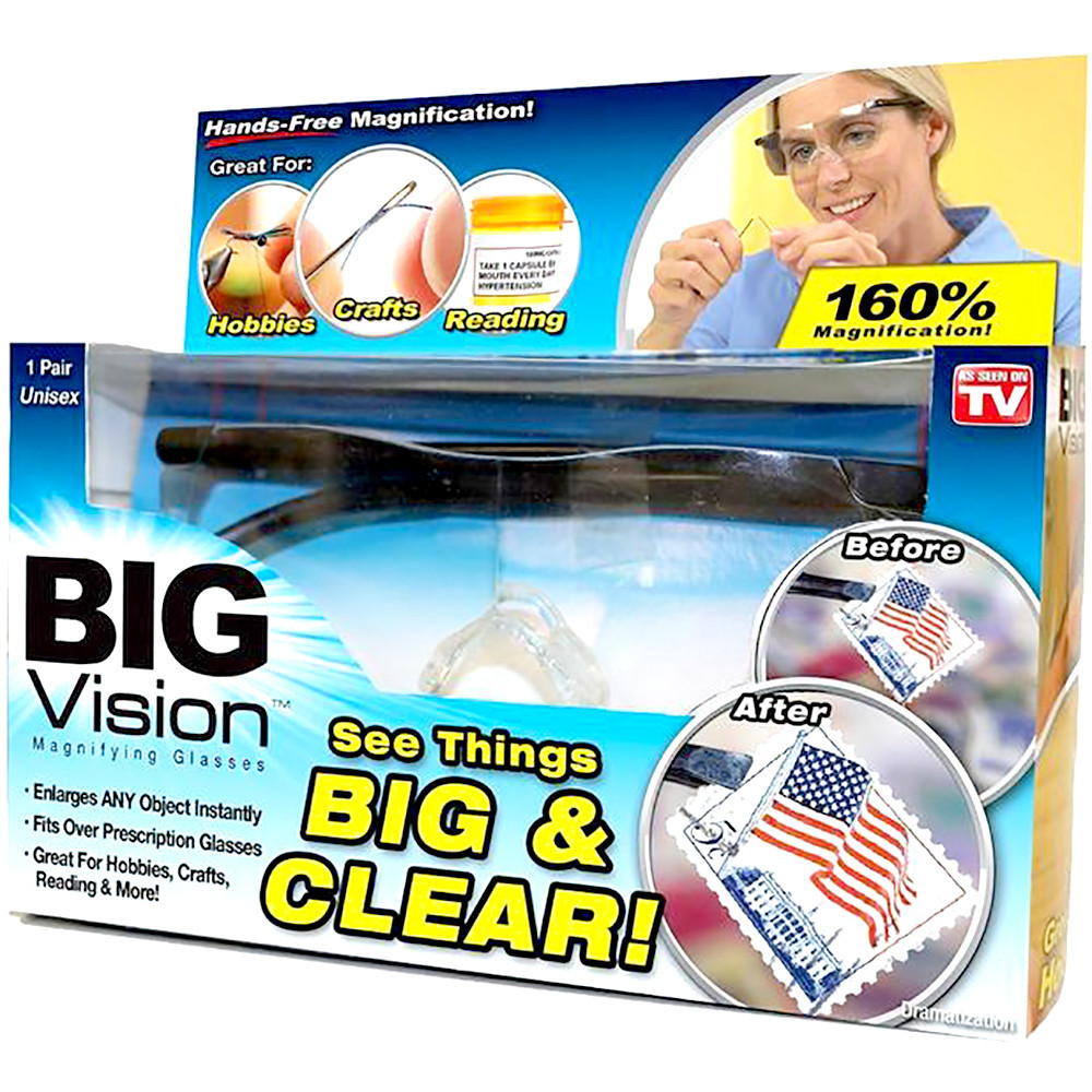 

Очки BIG Vision BIG CLEAR, Черный