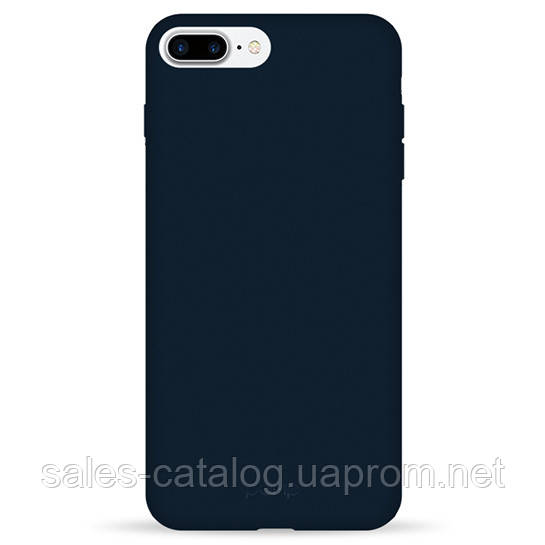 

Чехол Pump Silicone Case for iPhone 8 Plus 7 Plus Blue PMSL8P 7P-16 149, КОД: 1899369