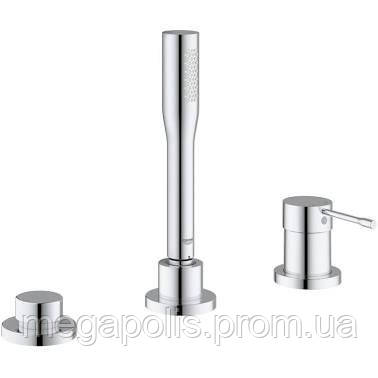 

Смеситель однорычажный для ванны на 3 отверстия Grohe Essence New 19976001