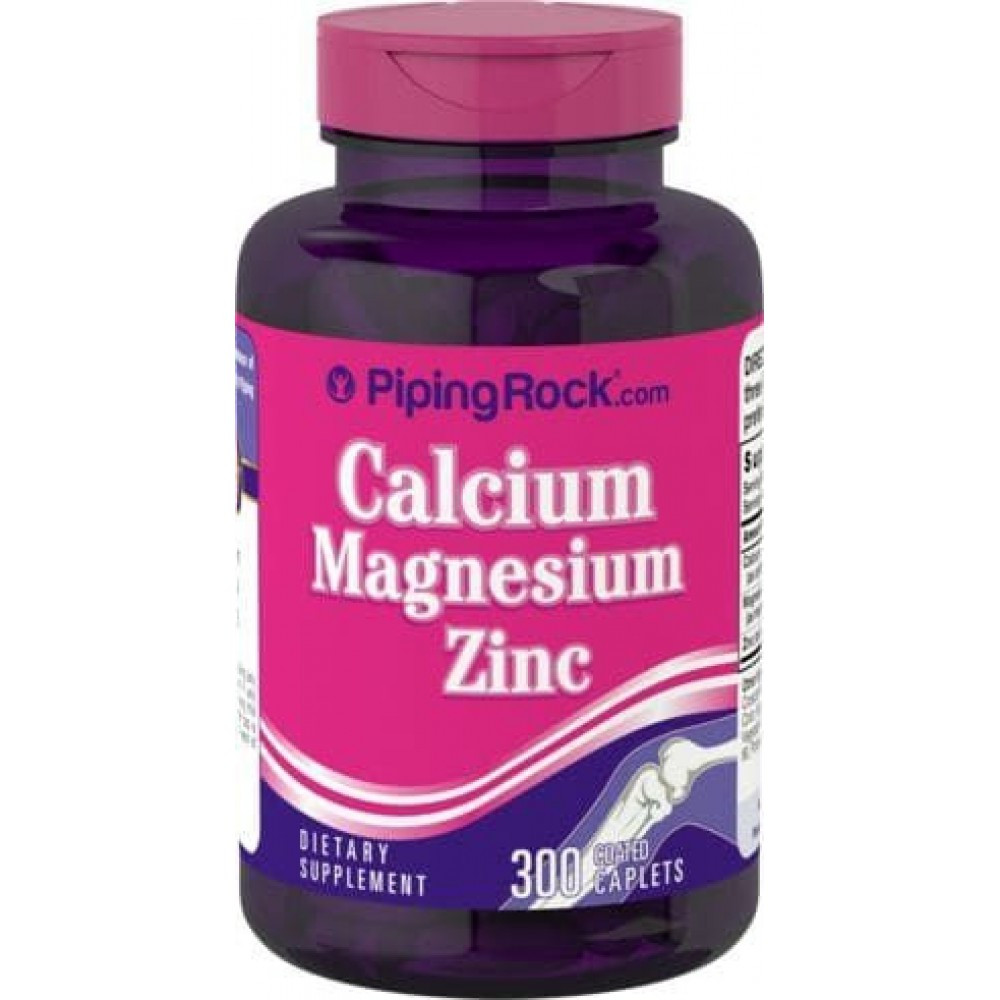 

Piping Rock Calcium Magnesium Zinc 300 таб здоровье костей и нервной системы