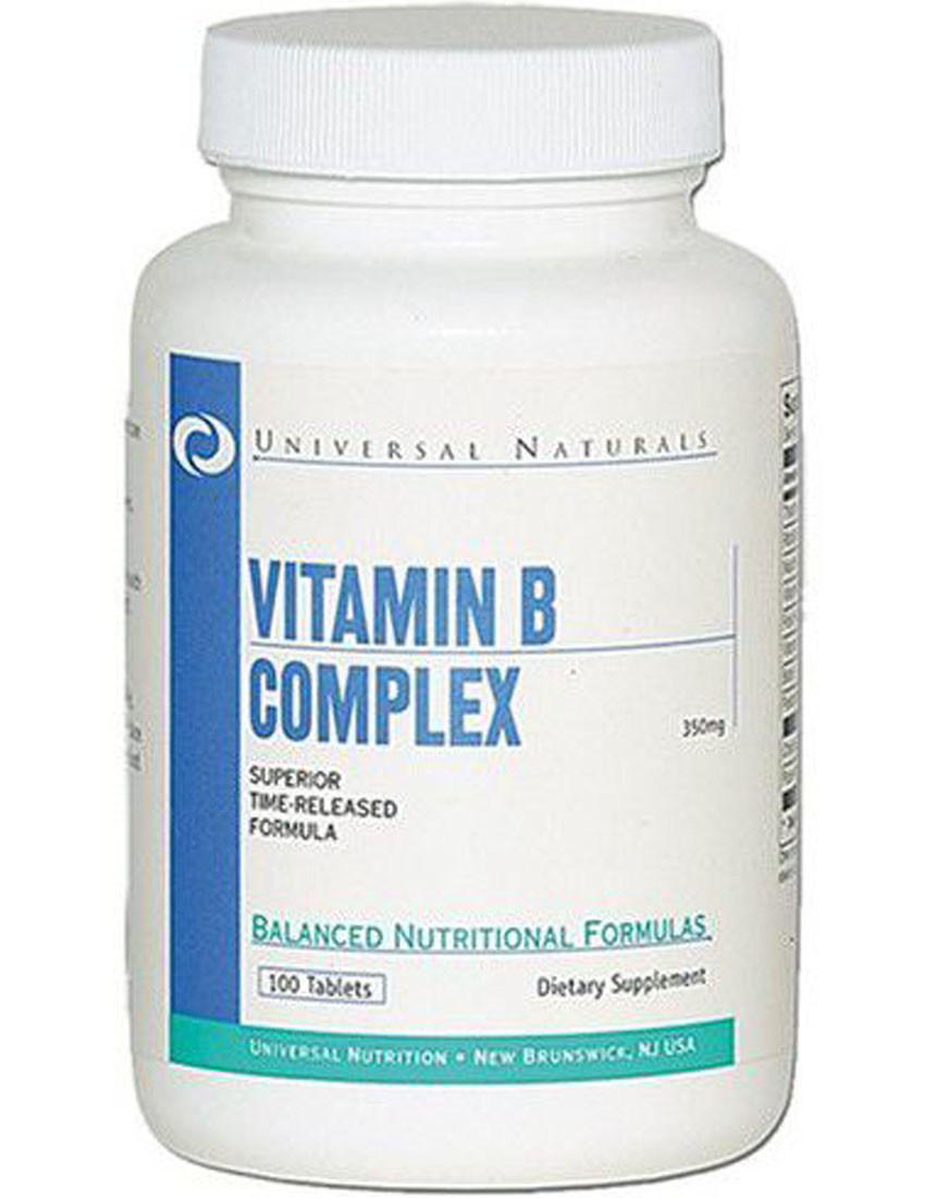 

Vitamin B Complex Universal Nutrition 100 таблеток