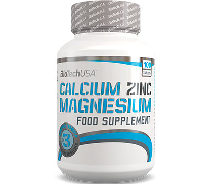 

BioTech USA Calcium Zinc Magnesium 100 таблеток