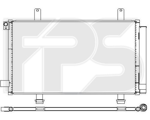 

Радиатор кондиционера Suzuki SX4 (06-14) (Koyorad)