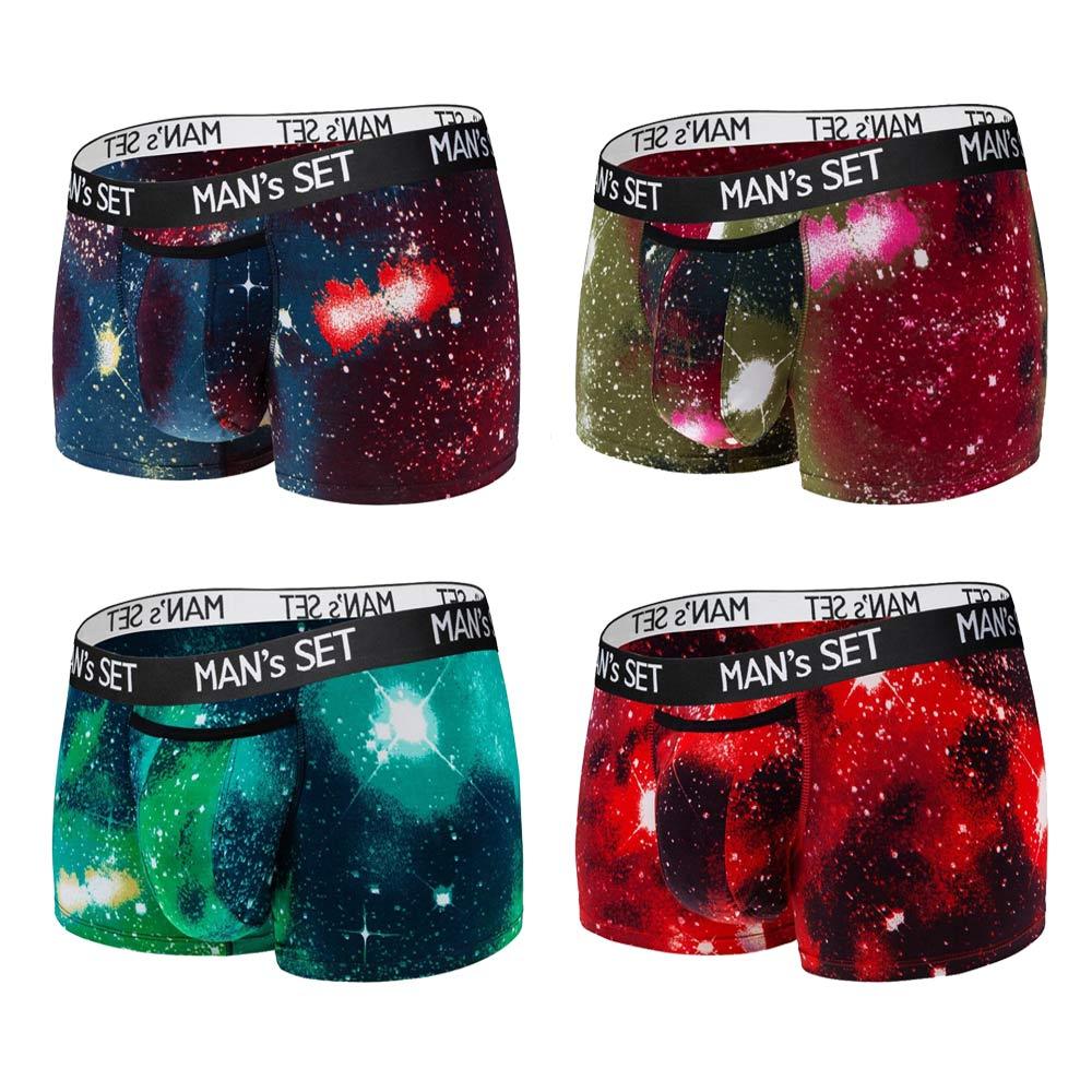 

Комплект анатомических боксеров Boxers Large, Cosmic, 4 шт.
