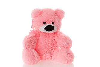 М'яка іграшка ведмедик Аліна Бублик 70 см рожевий