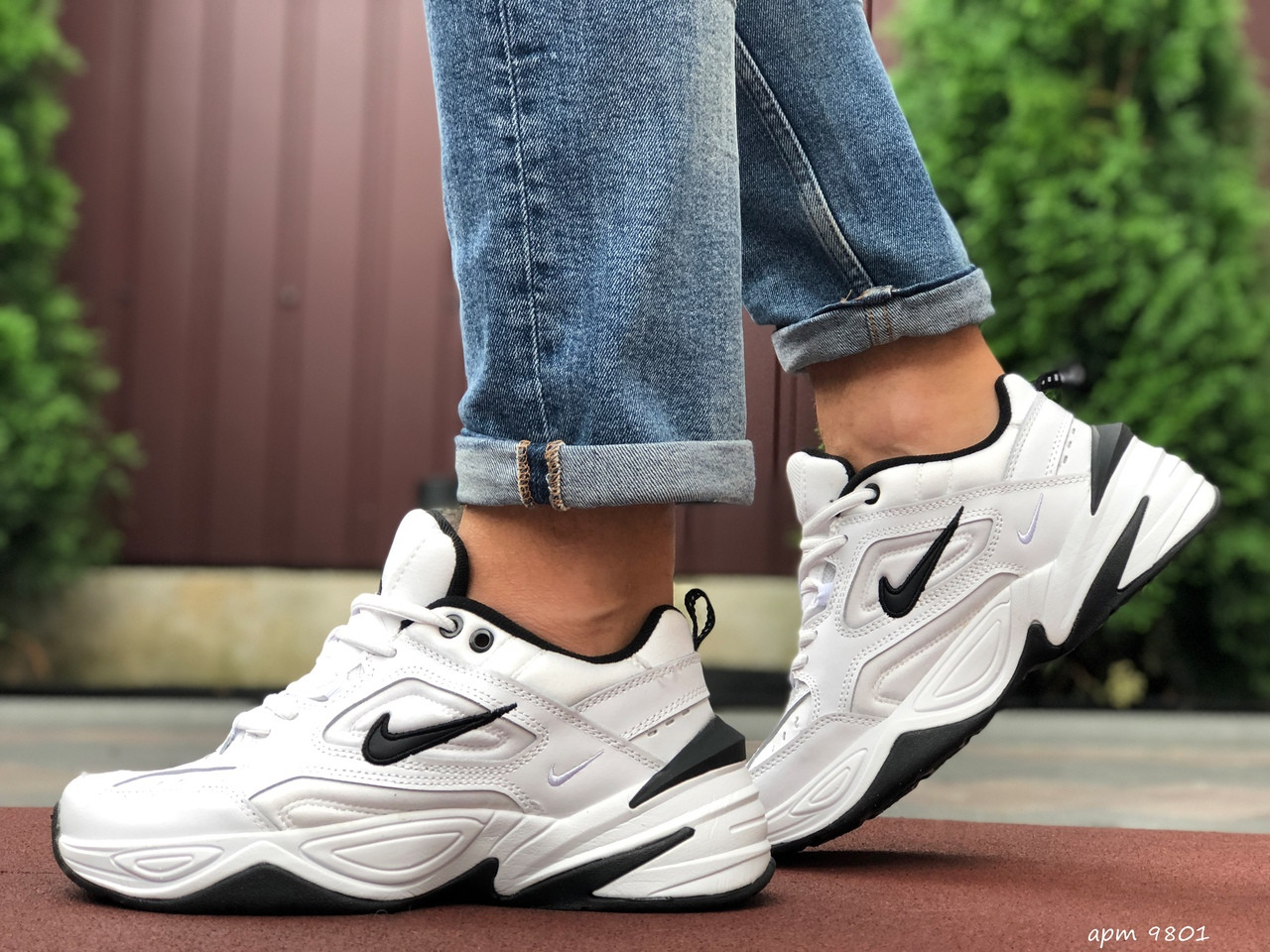 

Мужские кроссовки Nike М2K Tekno (реплика), белые (9801)