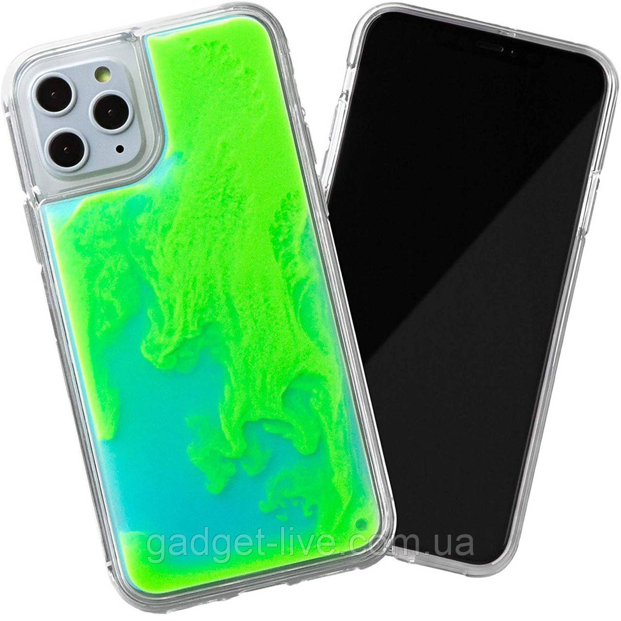 

Неоновый чехол Neon Sand glow in the dark для Apple iPhone 11 Pro (5.8"), Зеленый