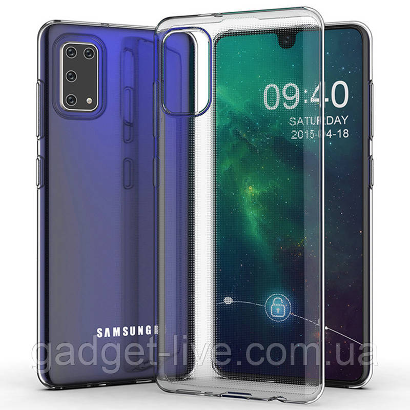 

TPU чехол Epic Transparent 1,0mm для Samsung Galaxy A41, Бесцветный (прозрачный)