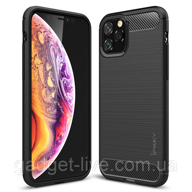 

TPU чехол iPaky Slim Series для Apple iPhone 11 Pro Max (6.5"), Черный