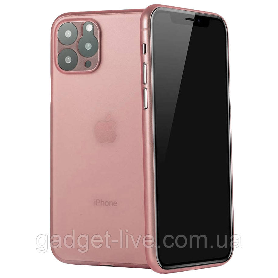 

PP накладка LikGus Ultrathin 0,3 mm для Apple iPhone 11 Pro (5.8"), Розовый