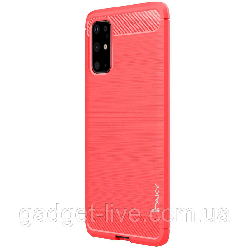 

TPU чехол iPaky Slim Series для Samsung Galaxy S20+, Красный