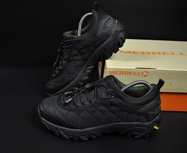 

Ботинки мужские Merrell Ice Cap Moc черные, Меррел, термоводостойкий нейлон, код KR-20859 да, 42, да