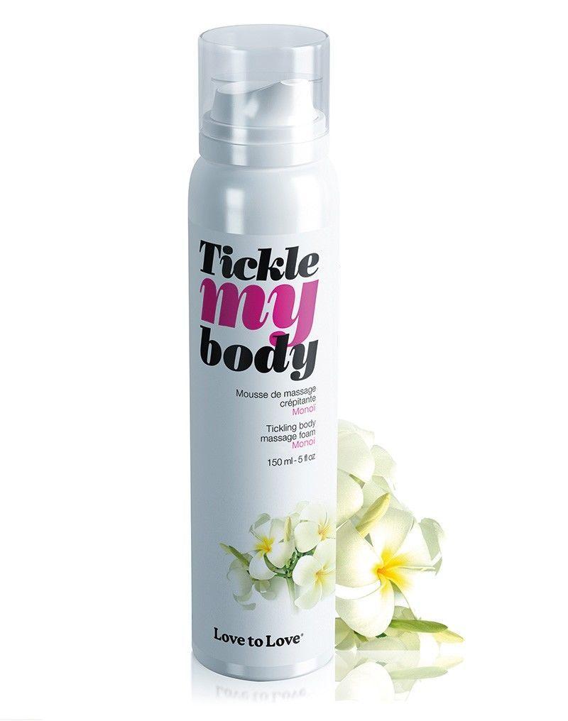 

Массажная пена Love To Love TICKLE MY BODY Monoi (150 мл) увлажняющая
