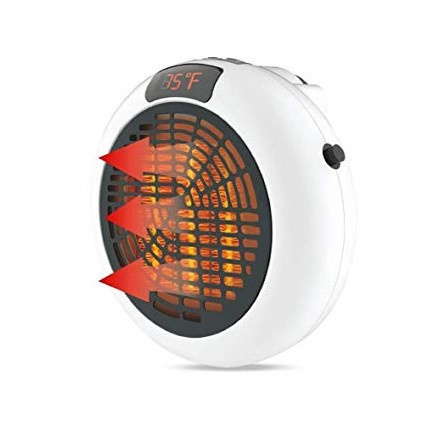 

Портативный тепловентилятор дуйка 600W Wonder Heater Pro белый