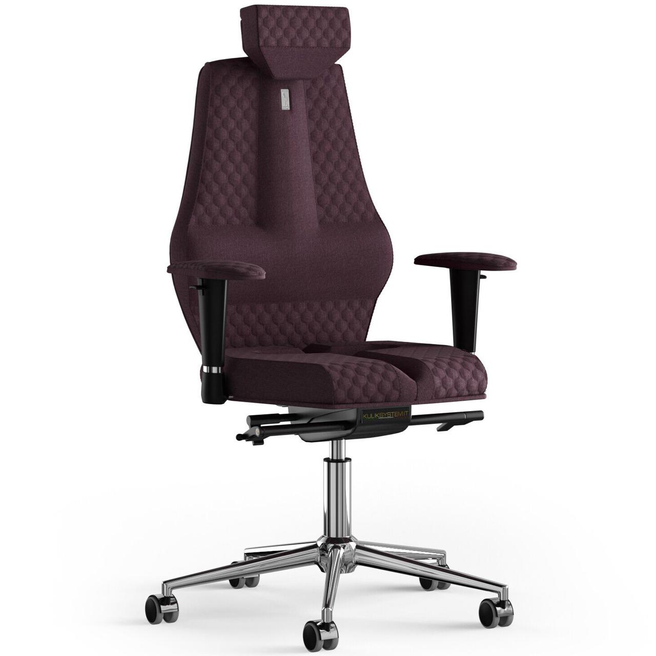 

Кресло KULIK SYSTEM NANO Ткань с подголовником со строчкой Фиолетовый 16-901-WS-MC-0509, КОД: 1668835
