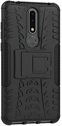 

Чехол TOTO Dazzle Kickstand 2 in 1 Nokia 3.1 Plus Black (F_101070)