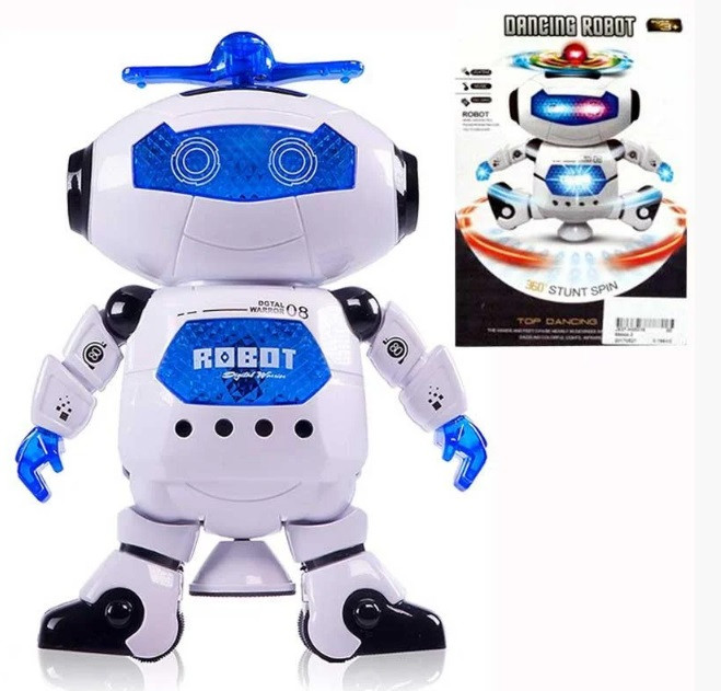 Робот детский Dance 99444-2 (бело-синий)