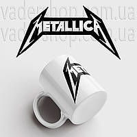 Чашка Metallica. Металіка. Музика. Metal. Метал. Чашка з фото, фото 1