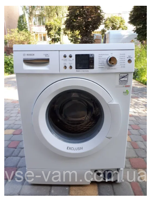 Пральна Bosch Logixx7 Exclusiv Made in Germany A+++