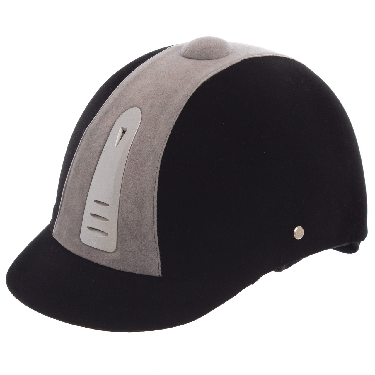 

Шлем для верховой езды BC-908-1 (ABS, р-р 54, черный-белый