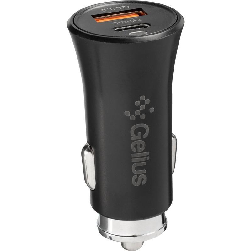 

Автомобильное зарядное устройство Gelius Pro Twix GP-CC006 2 USB 3.1A + кабель Type-C Black
