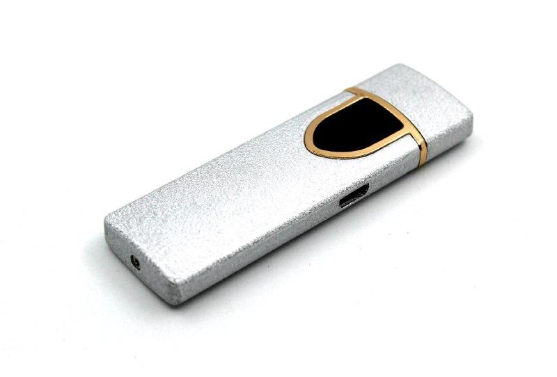 

Электроимпульсная usb-зажигалка 717 Silver 200757, КОД: 1095714