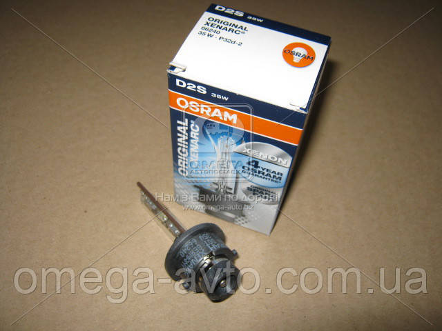 

Лампа ксеноновая D2S XENARC ORIGINAL 85В, 35Вт, P32d-2 (пр-во OSRAM) 66240