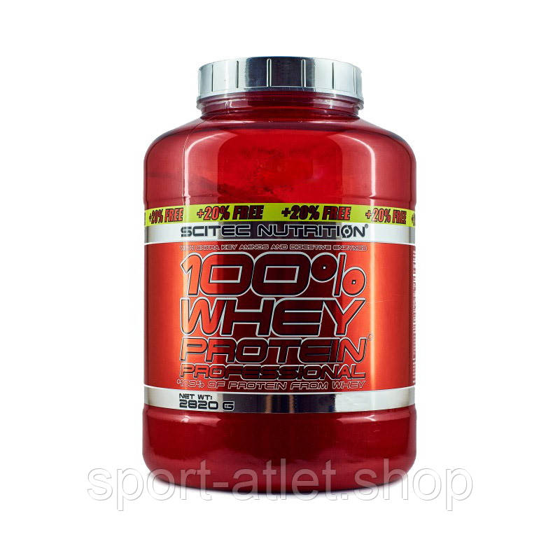 

Протеин Scitec 100% Whey Protein Professional, 2.82 кг Ваниль