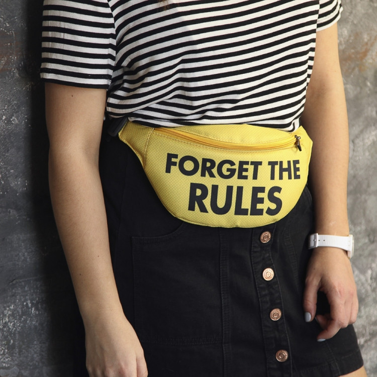 

Сумка на пояс Forget the rules