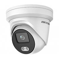 Купольная ColorVu IP камера Hikvision DS-2CD2327G2-LU, 2Мп
