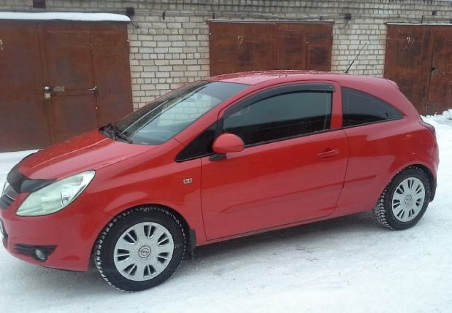 

Дефлекторы окон (ветровики) OPEL Corsa D 3d 2006