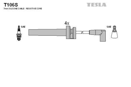 

Провода зажигания GAZ VOLGA TESLA T106S