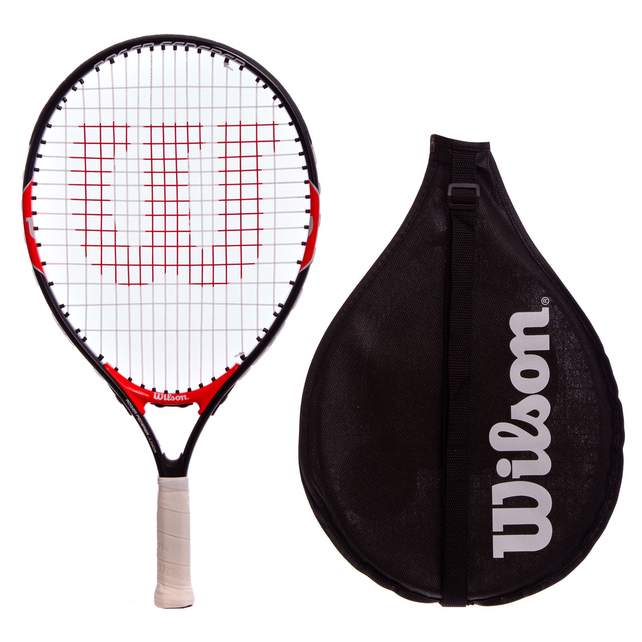 

Ракетка для большого тенниса WILSON WRT200500 ROGER FEDERER 19 (черный-красный