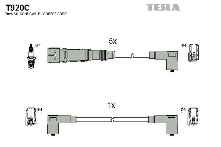 

Провода зажигания VOLKSWAGEN TRANSPORTER TESLA T920C