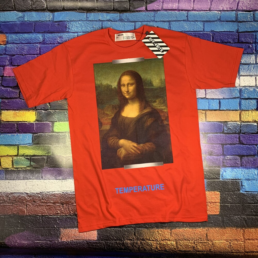 

Футболка OFF WHITE - Mona Lisa Red • Топ качество • Ориг бирки • Все размеры