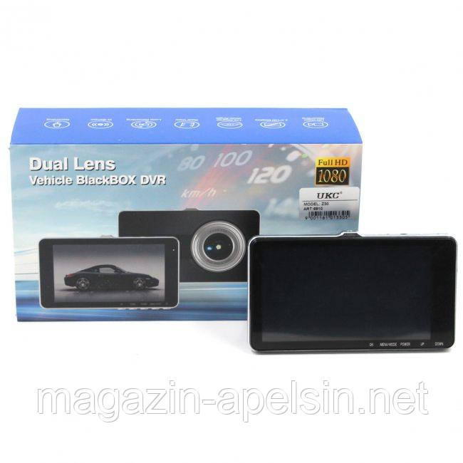 

Видеорегистратор с двумя камерами DVR Z30 1920x1080, обзор 170°, 5Мп, пластик, видеорегистратор, регистратор