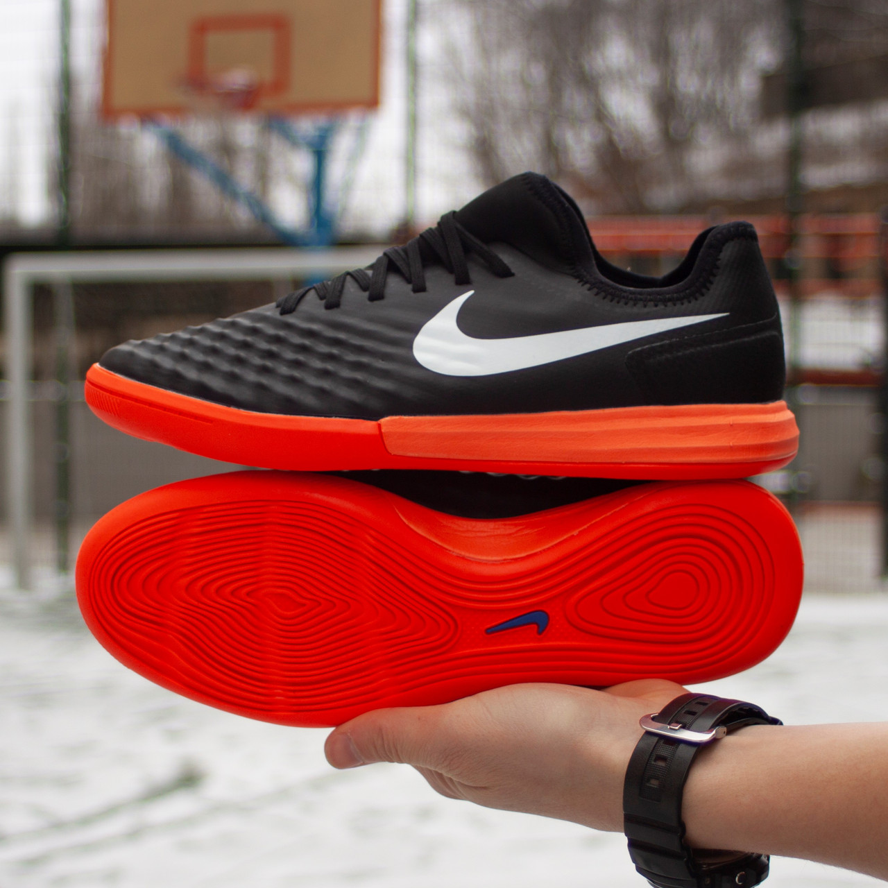 

Футзалки Nike magista X(39-45) 40 (25), Черный