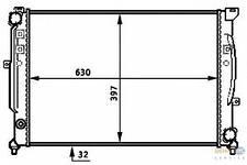 

Радиатор охлаждения Ауди Audi A4(94-01)B5 2.4-2-6