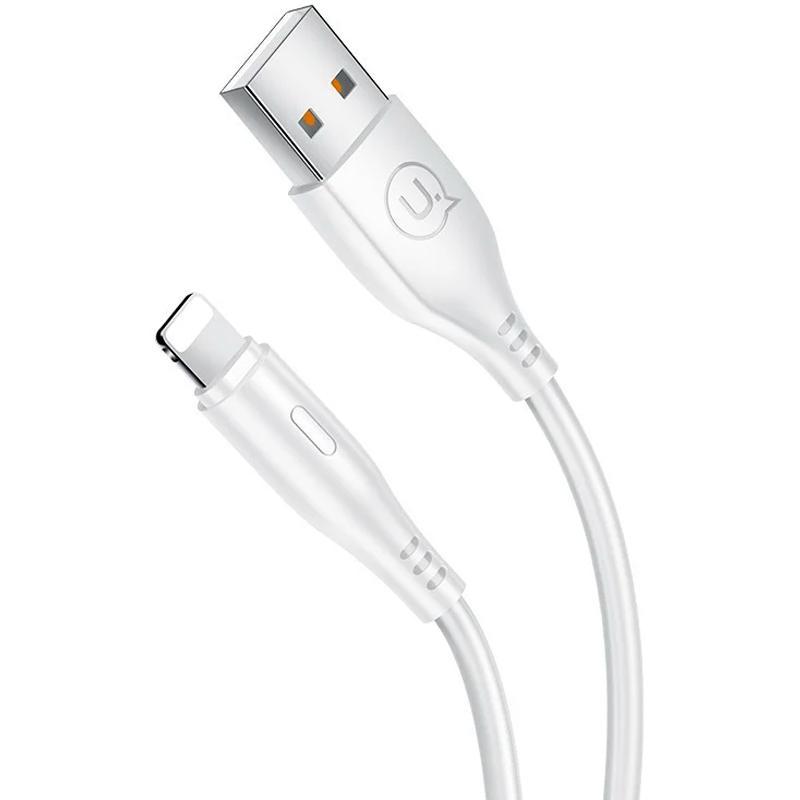 

USB Cable Usams US-SJ266 Round U18 Lightning White 1m