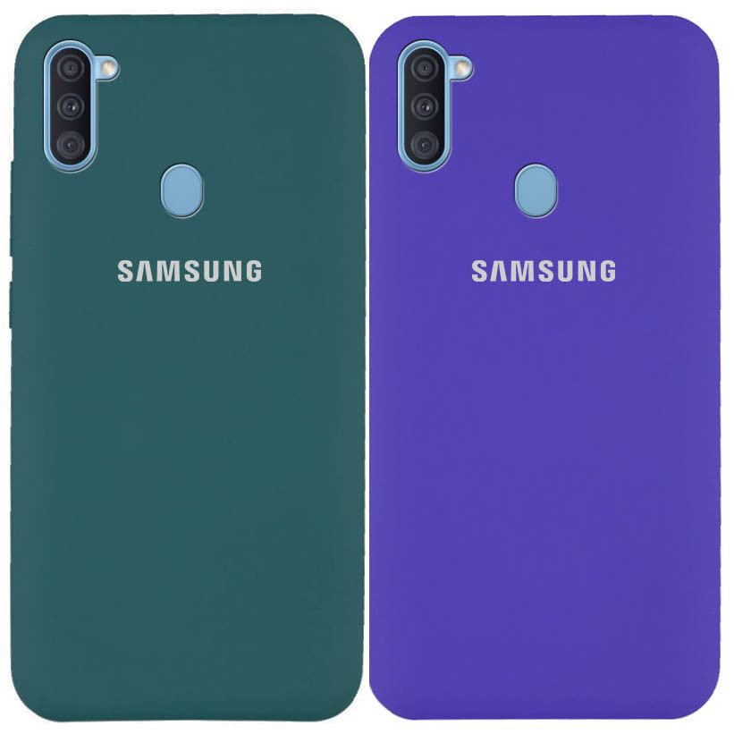 

Чехол Silicone Cover Full Protective (AA) для Samsung Galaxy A11