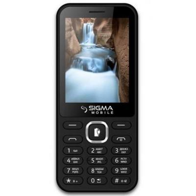 

Мобильный телефон Sigma X-style 31 Power Black (4827798854716, Черный