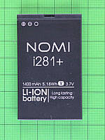 Акумулятор Nomi i281+ 1400mAh Оригінал