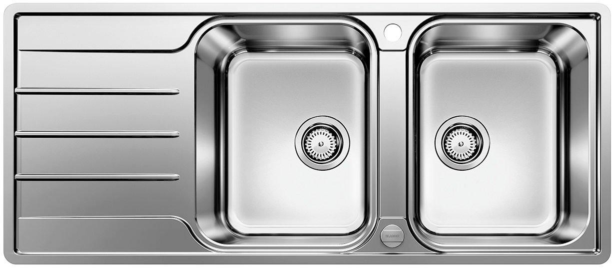 

Кухонная мойка BLANCO Lemis 8 S-IF 523037, Сталь полированная