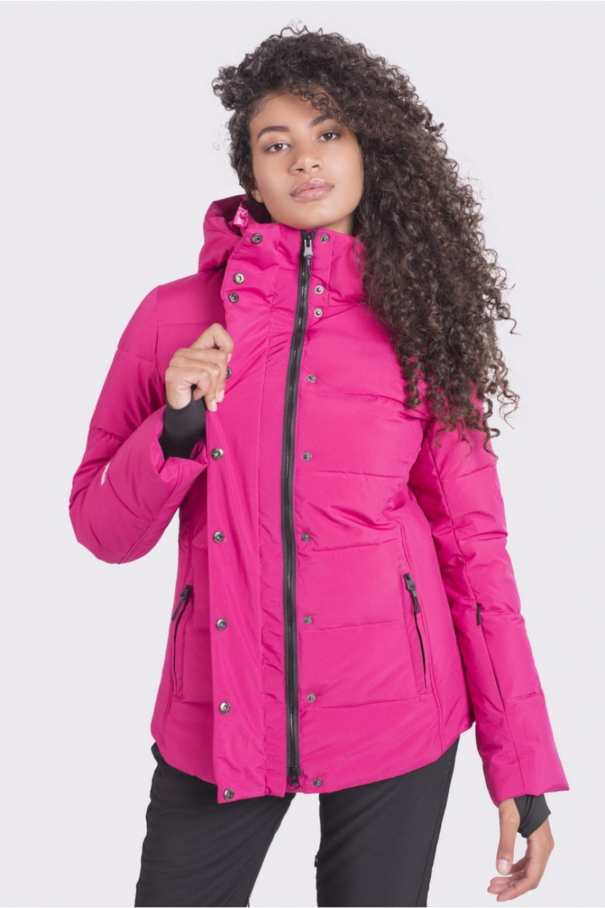Жіноча зимова куртка Avecs 70428 (pink)