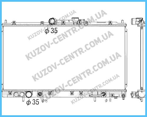 

Радиатор Mitsubishi (Мицубиси) GALANT 97-04 (EA) производитель KOYORAD