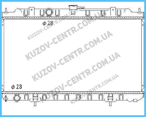 

Радиатор Nissan ALMERA 02-06 (N16) производитель KOYORAD