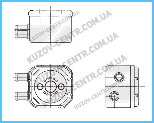 

Маслянный радиатор Ауди (Audi)DI A4 95-99 (B5)/A6 97-05 (C5) производитель NRF